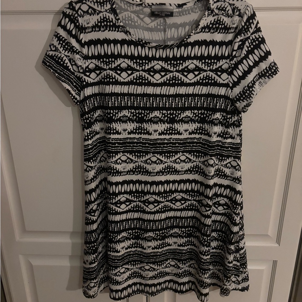 Alison Brittany tunic top or dress. Size‎ petite medium.
